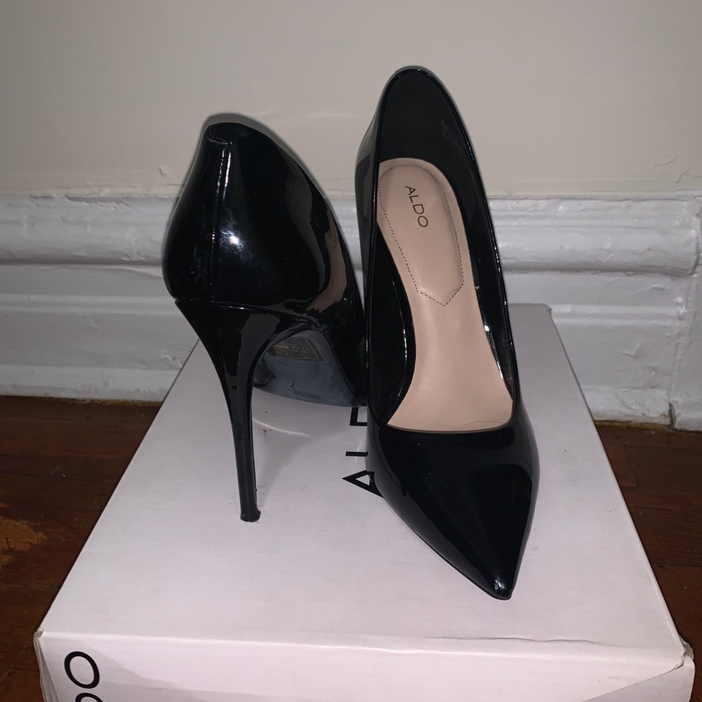 Aldo black heels